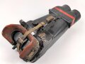 Richtungsweiser-Fernrohr "Rm.- F 12 x 60" für den Entfernungsmesser auf 4 Meter Basis, Gute Durchsicht, aber verschmutzt. Originallack, der Gummi angetrocknet. Ungereinigtes Stück