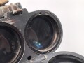 Richtungsweiser-Fernrohr "Rm.- F 12 x 60" für den Entfernungsmesser auf 4 Meter Basis, Gute Durchsicht, aber verschmutzt. Originallack, der Gummi angetrocknet. Ungereinigtes Stück