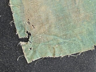 Polizei III.Reich, Teil eines gewaltigen, handbemalten Wandbehanges. Souvenier eines amerikanischen Soldaten aus dem 2. Weltkrieg. Maße etwa 190 x 200cm