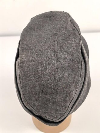 Luftwaffe, Feldmütze Modell 1943 für Mannschaften. Späte, " leichte " Ausführung. Leicht angeschmutzt, Kopfgrösse gemessen 54