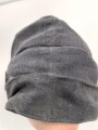 Luftwaffe, Feldmütze Modell 1943 für Mannschaften. Späte, " leichte " Ausführung. Leicht angeschmutzt, Kopfgrösse gemessen 54