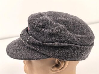 Feldmütze für Flakhelfer der Hitlerjugend. Leicht getragenes Stück , Kopfgrösse 58, die Raute original vernäht