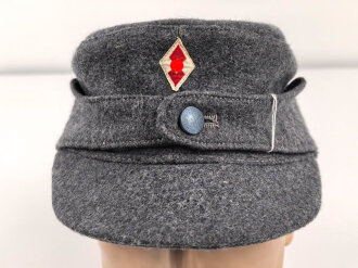 Feldmütze " Mütze für HJ - DJ"  für Flakhelfer ? der Hitlerjugend. Leicht getragenes Stück , Kopfgrösse 55, die Raute original vernäht