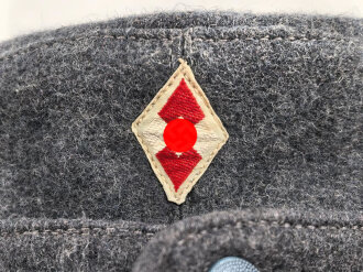 Feldmütze " Mütze für HJ - DJ"  für Flakhelfer ? der Hitlerjugend. Leicht getragenes Stück , Kopfgrösse 55, die Raute original vernäht