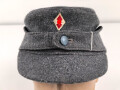 Feldmütze " Mütze für HJ - DJ"  für Flakhelfer ? der Hitlerjugend. Leicht getragenes Stück , Kopfgrösse 55, die Raute original vernäht
