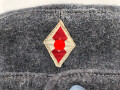 Feldmütze " Mütze für HJ - DJ"  für Flakhelfer ? der Hitlerjugend. Leicht getragenes Stück , Kopfgrösse 55, die Raute original vernäht