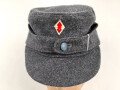 Feldmütze " Mütze für HJ - DJ"  für Flakhelfer ? der Hitlerjugend. Leicht getragenes Stück , Kopfgrösse 55, die Raute original vernäht