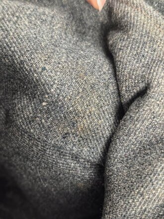 Heer, Feldmütze Modell 1943 für Mannschaften. Italienische Fertigung, typische lackierte Holzknöpfe,  Kopfgrösse 56