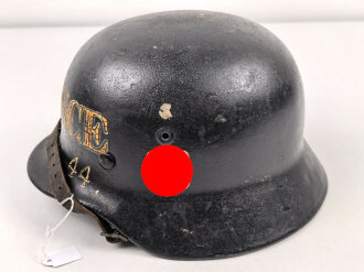 Souvenir Stahlhelm eines amerikanischen Soldaten der in...