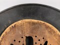 Luftwaffe, Stahlhelm Rautarn Modell 1940.  In allen Teilen original und zusammengehörig, Hersteller SE66. Ungereinigtes Stück, das Hakenkreuz wie der Adler zu etwa 60-70% erhalten.
