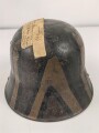 1. Weltkrieg, Stahlhelm Modell 1916. Ungereinigtes Souvenir eines amerikanischen Soldaten im 1. Weltkrieg