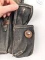 Magazintasche für MP 38 und 40 der Wehrmacht. Getragenes Stück in gutem Gesamtzustand, seltene Ausführung