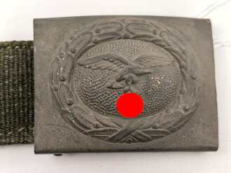 Afrikakorps Luftwaffe, Koppelschloss mit grüner...