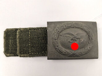 Afrikakorps Luftwaffe, Koppelschloss mit grüner...