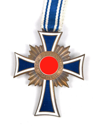 Ehrenkreuz der Deutschen Mutter in bronze, an langem...