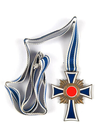 Ehrenkreuz der Deutschen Mutter in bronze, an langem...