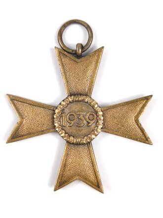 Kriegsverdienstkreuz 2. Klasse ohne Schwerter ,Hersteller "19" im Wiedmann Frankfurt. Sehr guter Zustand, Band beiliegend