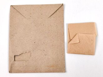 Kriegsverdienstkreuz 2. Klasse ohne Schwerter , kein Hersteller  im Bandring. Original verpackt,  In der zugehörigen Tüte, der Hersteller ausgeschnitten