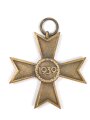 Kriegsverdienstkreuz 2. Klasse ohne Schwerter , kein Hersteller  im Bandring. Original verpackt,  In der zugehörigen Tüte, der Hersteller ausgeschnitten