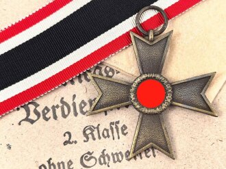 Kriegsverdienstkreuz 2. Klasse ohne Schwerter , kein...