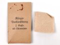 Kriegsverdienstkreuz 2. Klasse mit Schwertern , Hersteller "53" im Bandring für Glaser & Sohn Dresden. Ungetragenes Stück, in der originalen Verpackung und zugehörigen Tüte