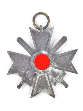 Kriegsverdienstkreuz 2. Klasse mit Schwertern , Hersteller "127" im Bandring für Moritz Hausch, Pforzheim