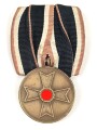 Kriegsverdienstmedaille 1939 an Einzelspange, frühes Band orange