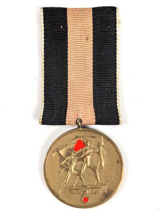 Medaille zur Erinnerung an den 1. Oktober 1938 (Anschluss Sudetenland)
