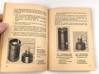D 632/2 "Taschenbuch für den Kraftfahrer im Winter" Ausgabe 1943, 32 Seiten, gebraucht, DIN A6