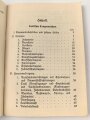 H. Dv. 272 "Muster für taktische Truppenzeichen" datiert 1928, 64 Seiten, gebraucht, DIN A6