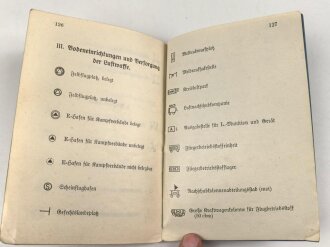 H. Dv. 272 "Muster für taktische Truppenzeichen" datiert 1936, 128 Seiten, gebraucht, DIN A6