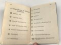 H. Dv. 272 "Muster für taktische Truppenzeichen" datiert 1936, 128 Seiten, gebraucht, DIN A6
