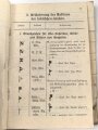 H. Dv. 272 "Muster für taktische Truppenzeichen" datiert 1936, 128 Seiten, gebraucht, DIN A6