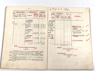 H. Dv. 43a "Vorschrift für die Verwaltung der Truppenküchen (Heer)" datiert 1937, 49 Seiten, gebraucht, DIN A5