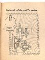 Niederlande "De Sachs Stationnaire Motor - Handleiding" datiert 1933, 24 Seiten, gebraucht, DIN A6, niederländisch