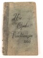 Niederlande "Handleiding voor onderhoud van uw Opel Vrachtwagen" datiert 1940, 76 Seiten, gebraucht, DIN A5, niederländisch, wasserschaden