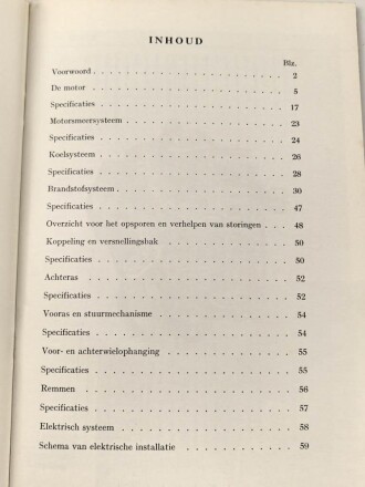 Niederlande "Monteurshandleiding, Ford Thames 2,3 en 4 tons trucks" 60 Seiten, gebraucht, DIN A5, niederländisch, sehr guter zustand