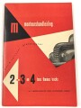Niederlande "Monteurshandleiding, Ford Thames 2,3 en 4 tons trucks" 60 Seiten, gebraucht, DIN A5, niederländisch, sehr guter zustand
