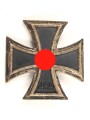 Eisernes Kreuz 1. Klasse 1939,  unmarkiertes Stück.  Der Eisenkern zu 100% geschwärzt