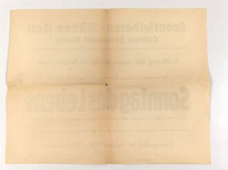 "Frontsoldaten Bühne Sylt - Sonntag des...