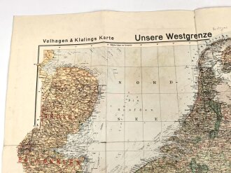 "Unsere Westgrenze mit Westwall und Maginotlinie" Altersspuren