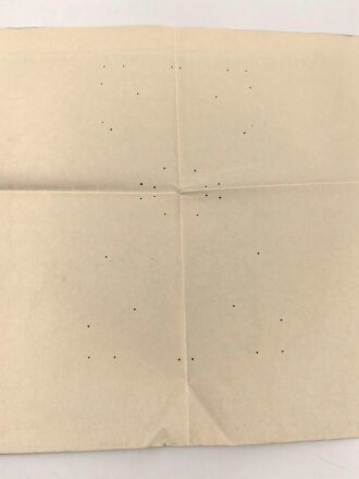 Landkarte "Stolp, Danzig, Bromberg Marienwerder" datiert 1914, viele kleine Löcher, Maße:97 x 85 cm