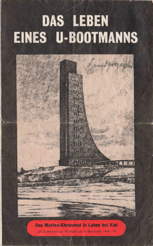 Alliiertes Flugblatt "Das Leben eines U-Bootmanns" G.9x, ca. DIN A5