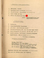 "NSKK Kameradschaftsabend Motorsturm 3/M62 am 4. Januar 1935" gebraucht, DIN A4