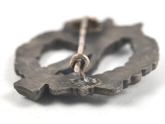 Infanteriesturmabzeichen in silber, Zink versilbert, Hersteller R.S.  für Rudolf Souval, Wien