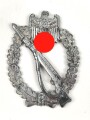 Infanteriesturmabzeichen in silber, Zink versilbert, Nadelsystem fehlt