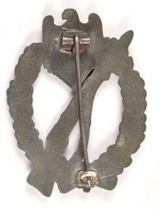 Infanteriesturmabzeichen in silber, Zink versilbert