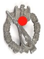 Infanteriesturmabzeichen in silber, Zink versilbert
