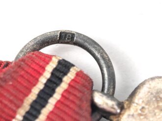 Medaille Winterschlacht im Osten, im Bandring markiert "18" für Karl Wurster  Markneukirchen