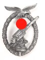 Flakkampfabzeichen der Luftwaffe. Zink, im Etui